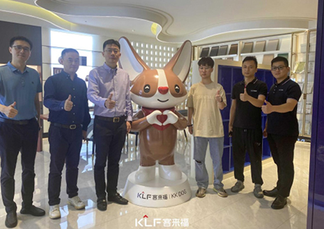 熱烈歡迎中國建博會領導一行蒞臨客來福智能科技股份有限公司參觀指導！