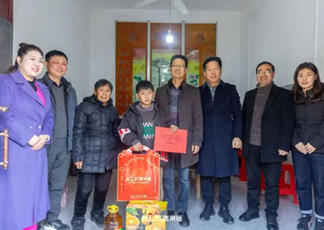 慰問寄深情 歲寒暖人心丨客來福赴壽縣保義鎮開展新春慰問活動